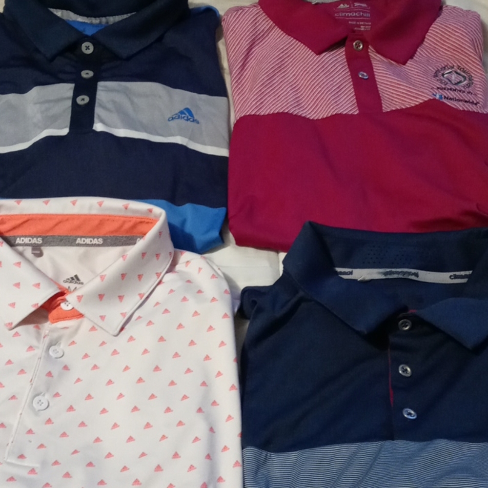 Adidas golf polo